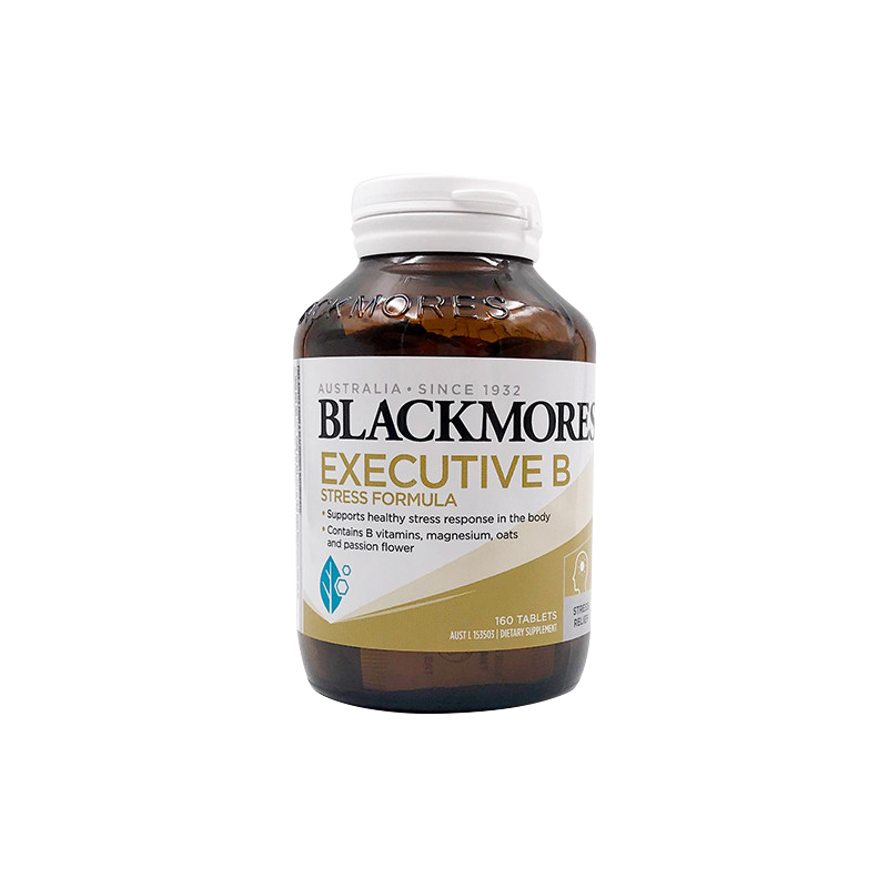 Blackmores/澳佳宝维生素b群行政人员B族维生素神经修复 160粒/瓶 膳食营养补充剂 澳洲进口