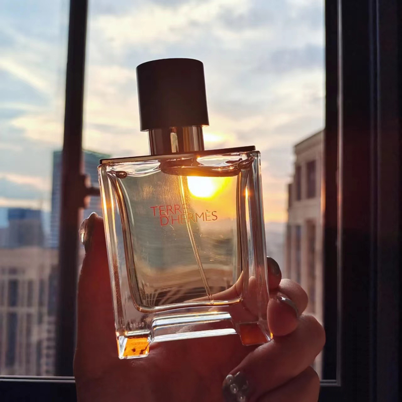 爱马仕(HERMES)大地淡香水100ml 持久淡香木质香调男士礼物