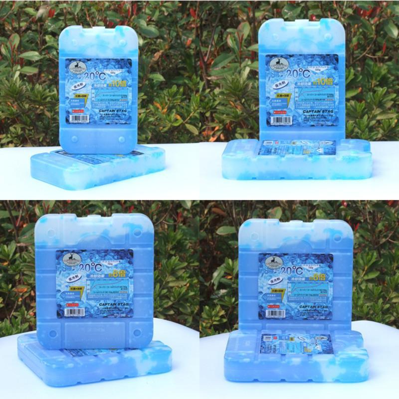 19.5*12*3厘米★500g★-20℃ 鹿牌蓝冰冰盒空调扇冰晶盒制冷保鲜冰袋钓鱼保温箱龙猫降温非注水