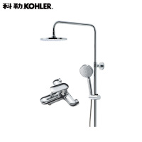 科勒KOHLER马桶 皮诺五级旋风绿能分体座便器 静音缓降坐便器K-7784T 花洒76536套装