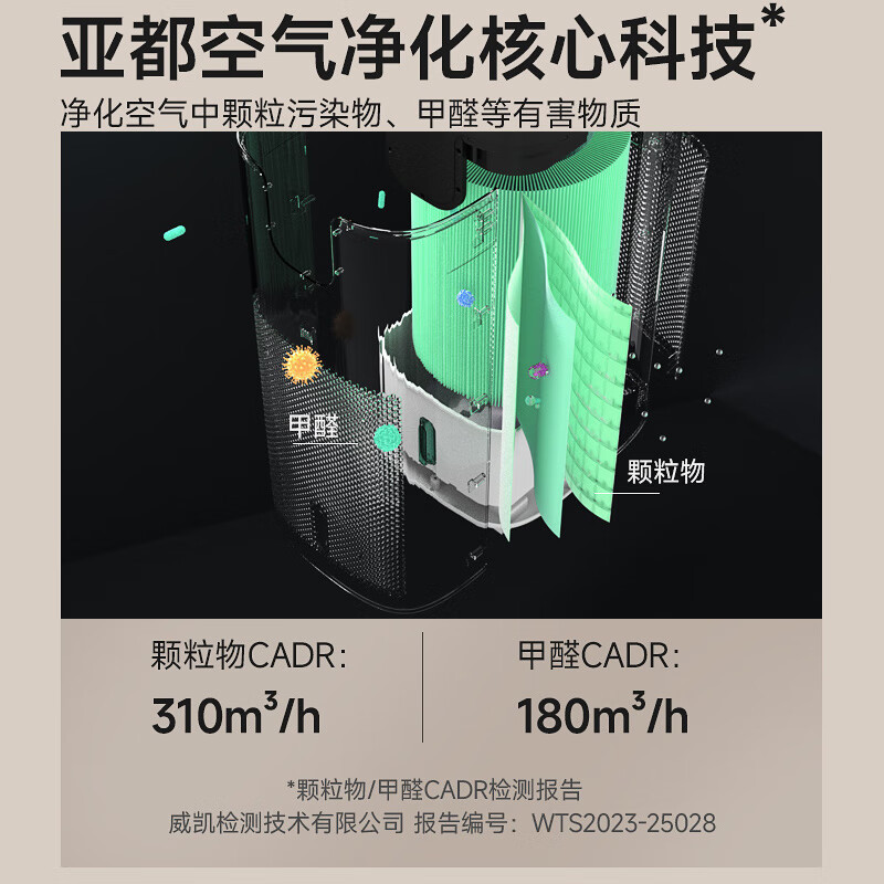 亚都(YADU)无雾加湿器 语音控制加湿净化一体 卧室办公室 SZM1500-TP9S母婴用 UV杀菌+银离子 轻音