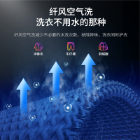 华凌10公斤全自动变频除菌洗烘/洗干一体 滚筒洗衣机 99.9%双温除菌 空气洗 极地白 HD100X1W