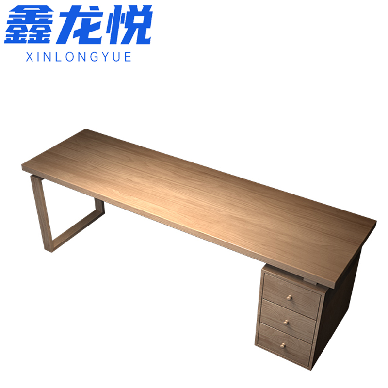 鑫龙悦书桌1.4米张高清大图