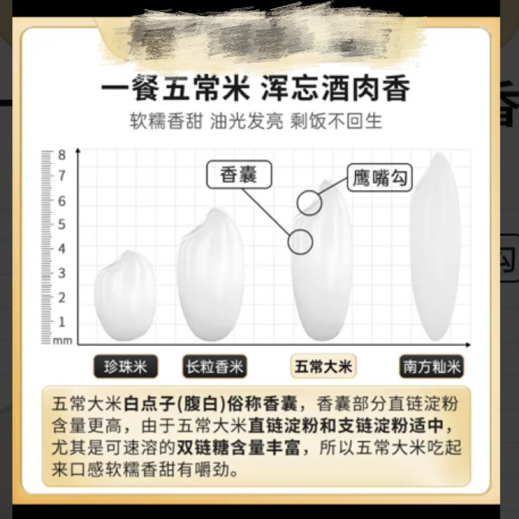 五常大米言方溯源田賜良缘原粮稻花香2号绿色食品特等新米5KG高清大图