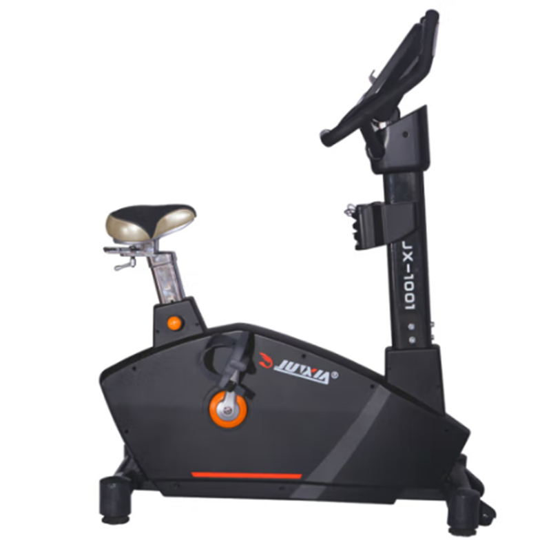 军霞(JUNXIA)JX-S1001商用立式健身车自发电磁控系统室内运动骑行健身器材高清大图