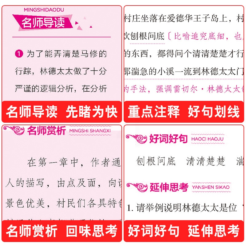 绿山墙的安妮正版全套四五六年级小学生青少年版课外书必读经典书目班主任推荐3-4-5-6年级课外阅读书籍儿童文学绿墙上的安