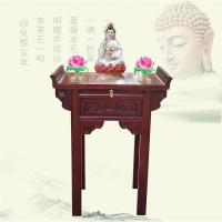 森美人榆木供桌佛桌佛龛立柜吊柜实木供台香案财神佛台神台翘头条案家用