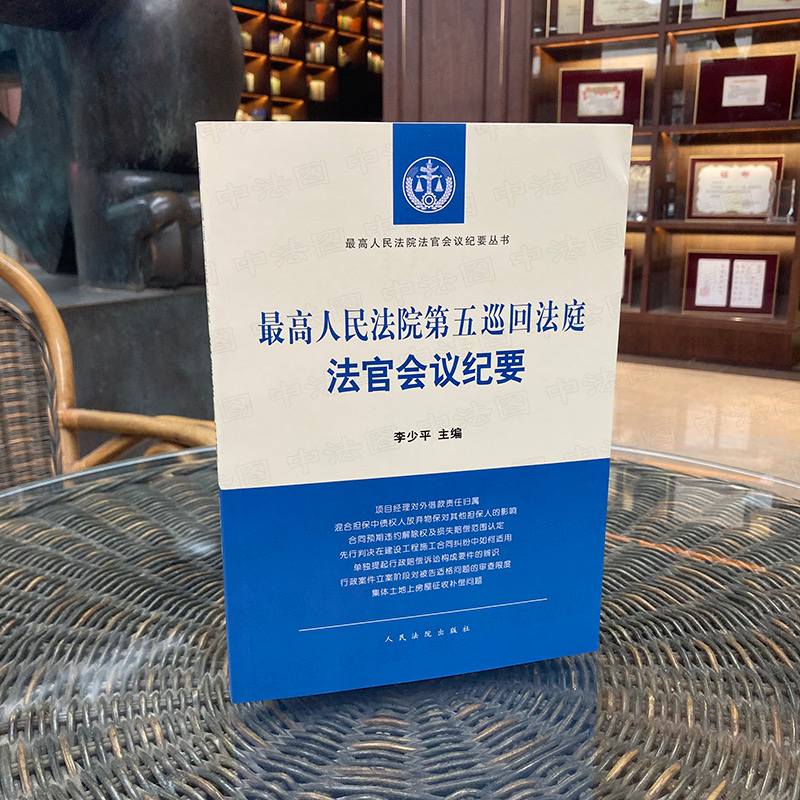 [正版] 2021新 人民法院第五巡回法庭法官会议纪要 李少平 收录五巡法庭2019年至2020年6月法官会议纪要的重高清大图