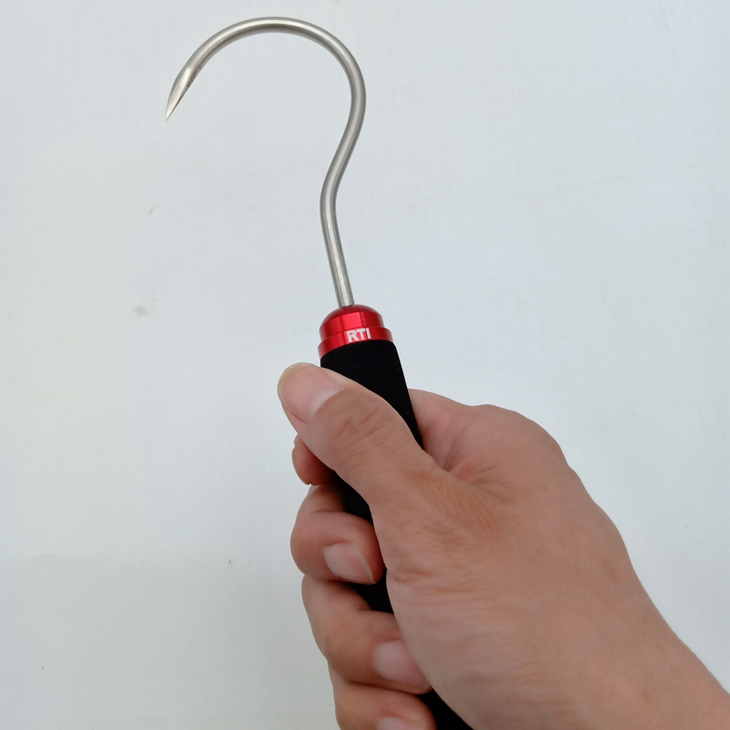 rti钩鱼器搭钩手钩分拣鱼获海钓船钓冰钓锚鱼钩渔具垂钓装备工具
