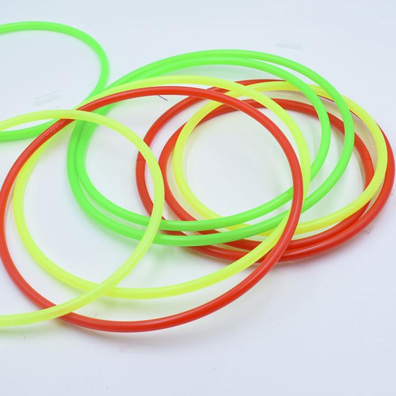 地摊专用套圈圈儿童玩具套圈游戏幼儿园投掷玩具 16厘米空心圈圈10个