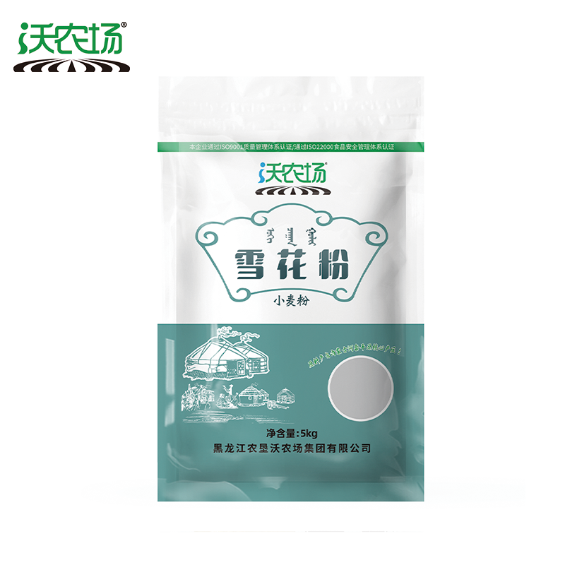 沃农场雪花粉5kg/袋高清大图
