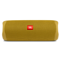 JBL FLIP5 音乐万花筒五代 便携式蓝牙音箱 低音炮 防水设计 支持多台串联 户外音箱 迷你小音响 芥末黄色