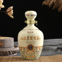 [中华老字号]山庄皇家窖藏 38度彩瓷 500ml单瓶装 非遗酿造浓香型白酒 承德特产