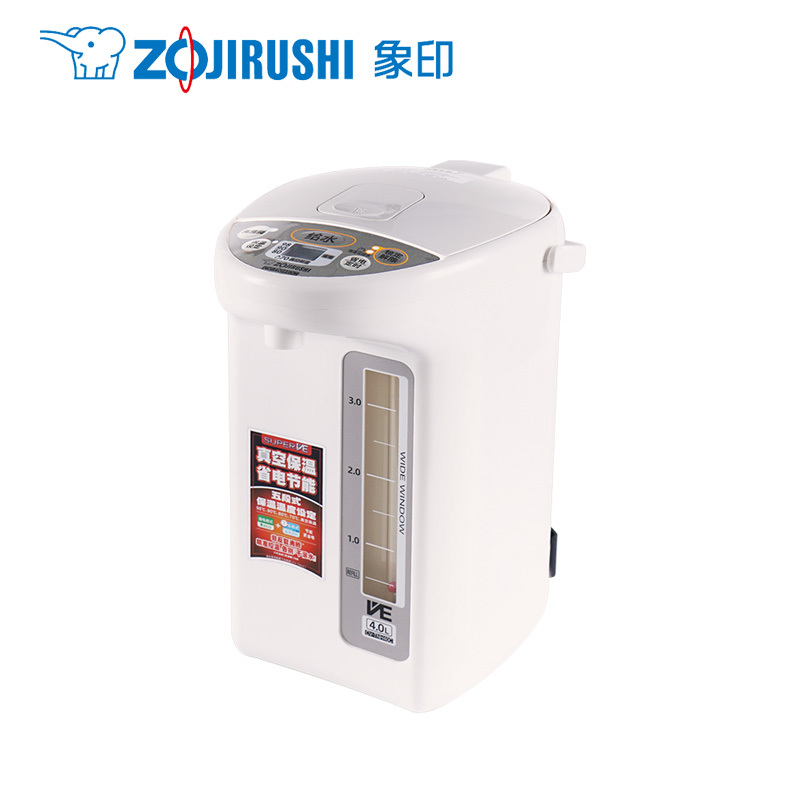 象印电热水瓶CV-TNH40C 家用真空保温电水壶烧水壶4L容量四段保温电热水壶微电脑控制防干烧高清大图