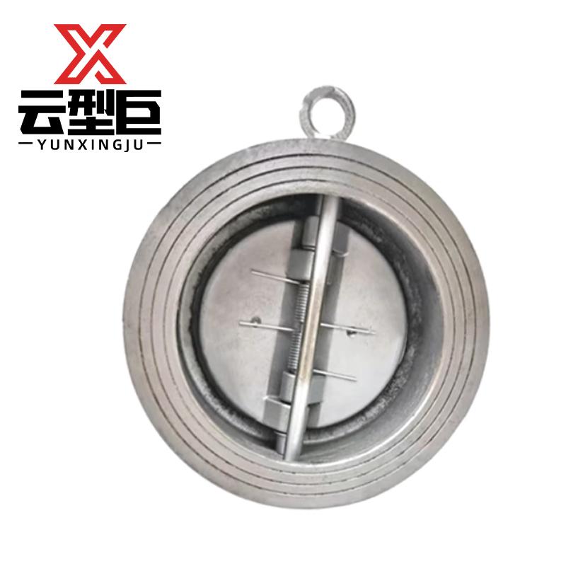 云型巨 DH76H-16铸钢蝶式止回阀 DN50 个高清大图