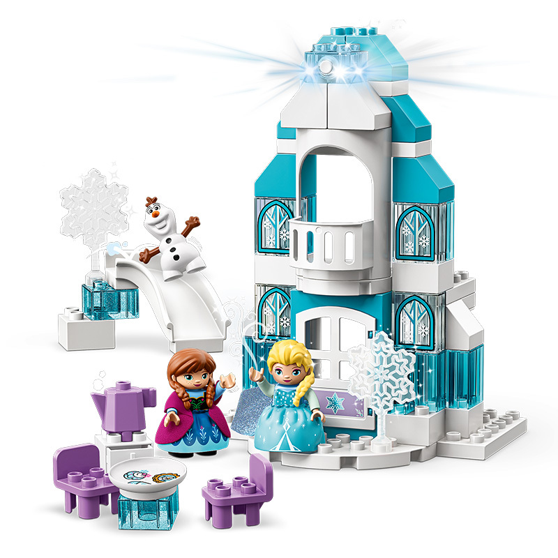 lego乐高得宝系列冰雪奇缘城堡10899男孩女孩2岁生日礼物玩具积木