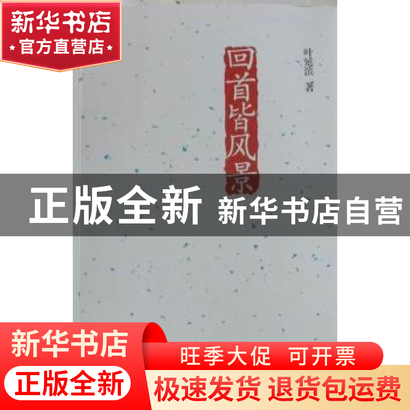 正版 回首皆风景 叶延滨著 中国青年出版社 9787500696445高清大图