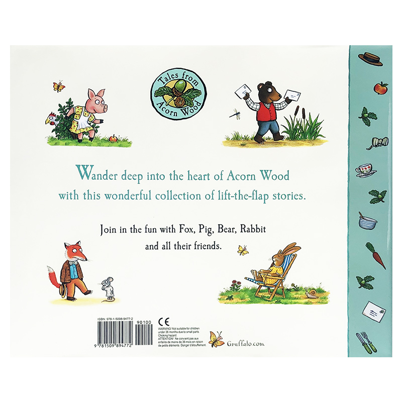 The Flying Bath 飞行浴场 [正版]英文原版茱莉亚唐纳森作品Tales From Acorn Wood T高清大图