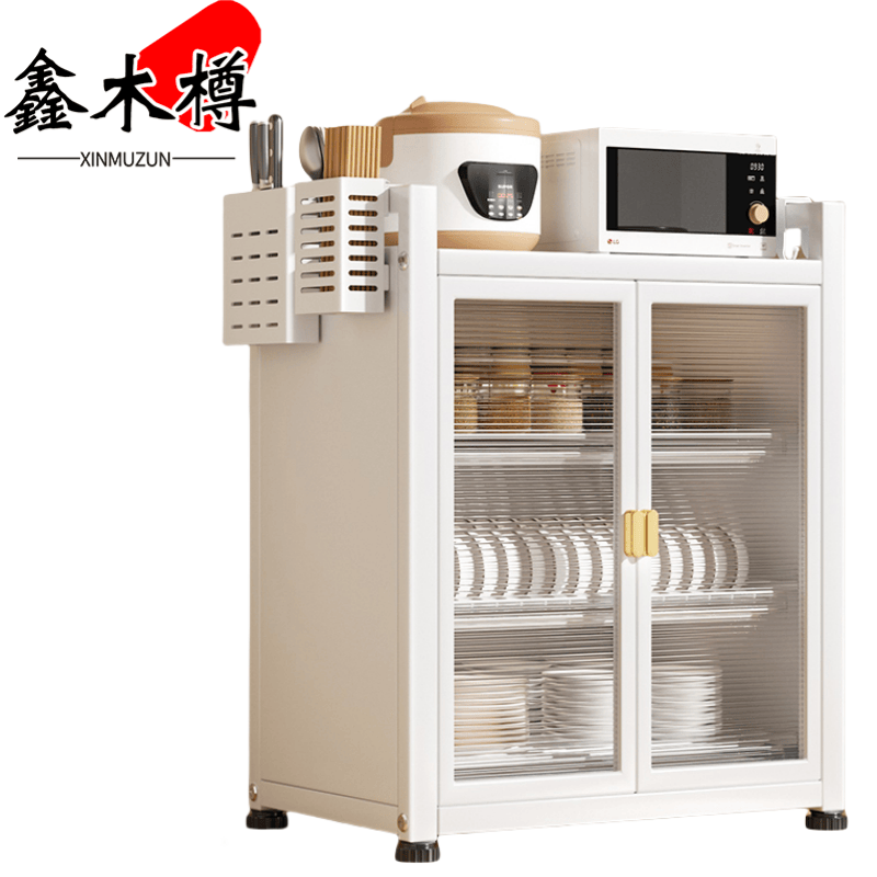 鑫木樽碗柜高60cm个高清大图