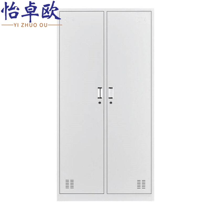 怡卓欧铁皮柜更衣柜二门台高清大图