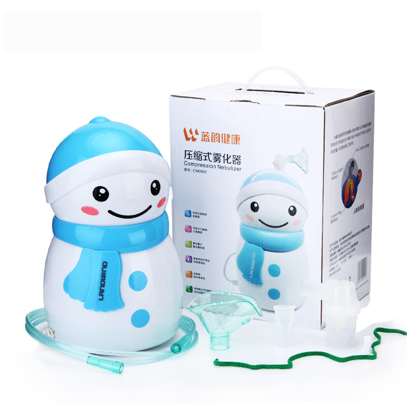 蓝韵 压缩式雾化器 儿童卡通雾化机医用雾化器成人 家用化痰吸入机鼻炎CN0902粤械注准20142210163