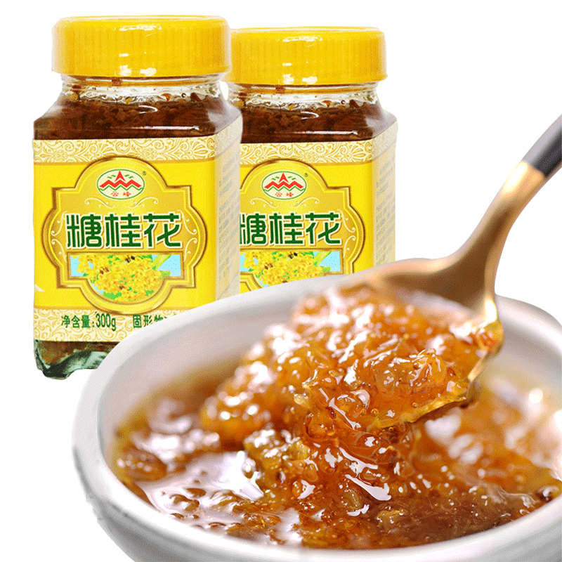 晋唐 云峰糖桂花300g*2瓶
