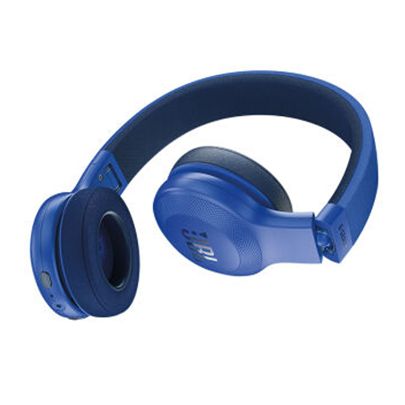 JBL E45BT头戴式无线蓝牙耳机音乐耳机便携HIFI重低音 -蓝色