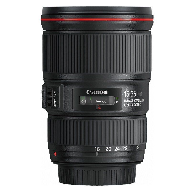 Canon佳能EF 16-35mm f/4L IS USM全画幅数码单反相机镜头广角变焦红圈佳能卡口滤镜口径77mm高清大图