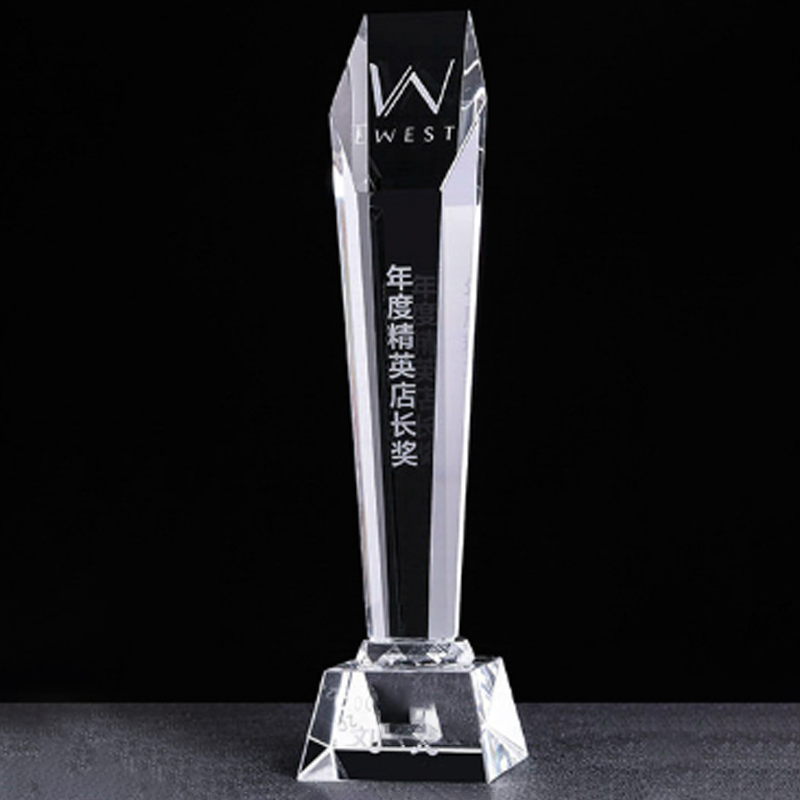 金穗慧采企业定制玻璃奖杯jh