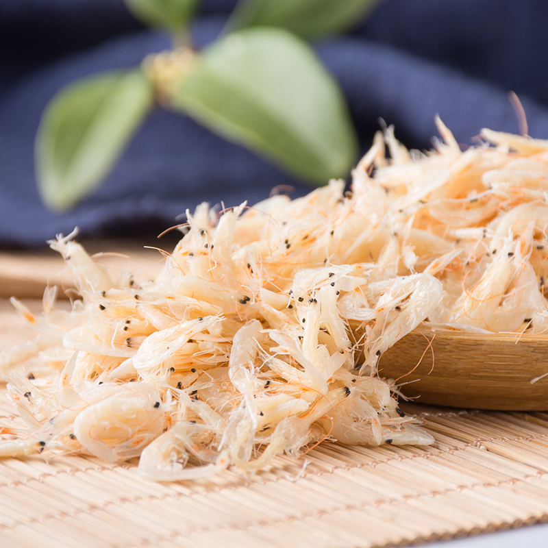 绿帝(GREEN KING)淡干优选虾皮袋装100g高清大图