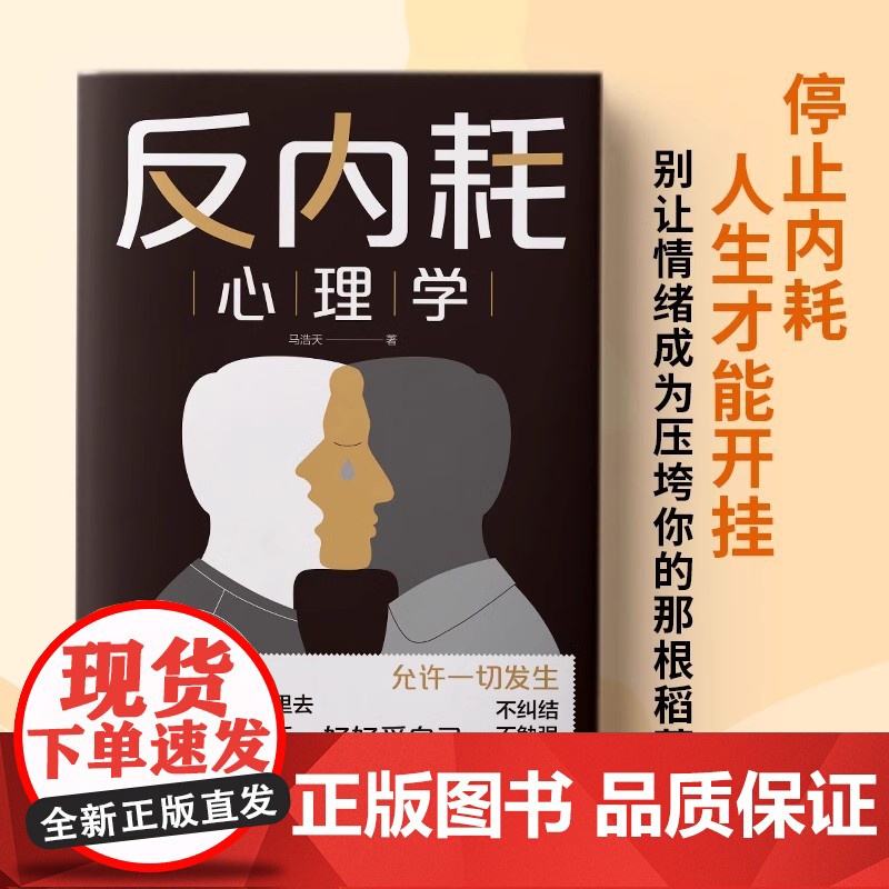 正版书籍 反内耗心理学新版 摆脱内耗重塑内心 告别社恐高敏感自卑焦虑静心修心 心理学心灵疗愈指南 做自己的心理医生高清大图