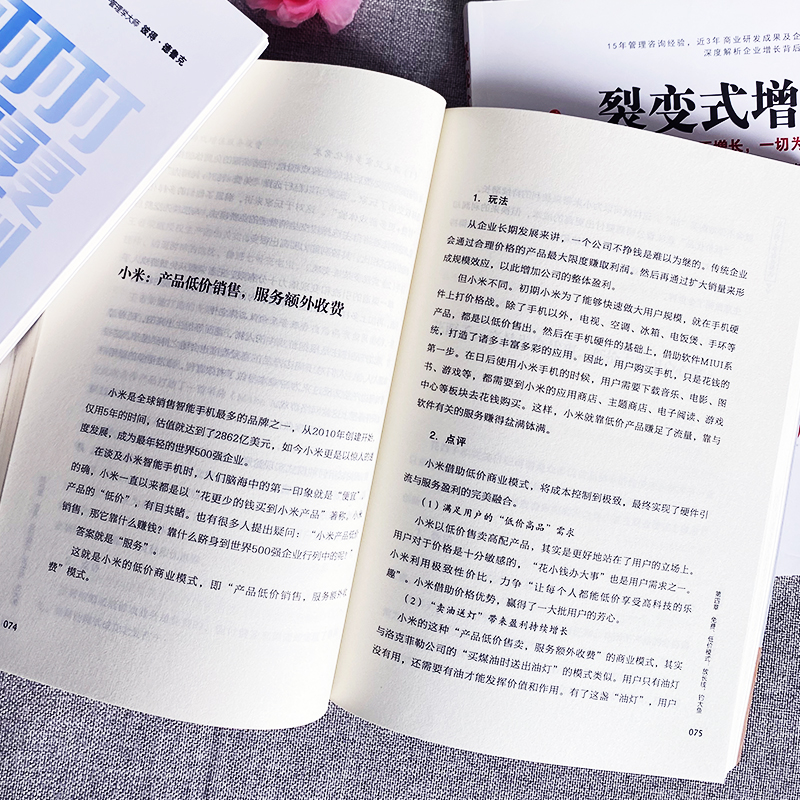 [正版]4册 商业模式是设计出来的 可复制的商业模式 从0到1学商业模式 裂变式增长 股权架构设计企业管理股权激励合伙人高清大图