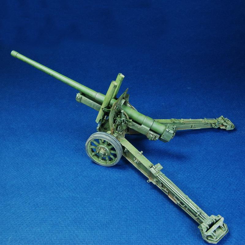 小号手拼装军事火炮模型仿真1/35一战苏联a19式122毫米重型榴弹炮