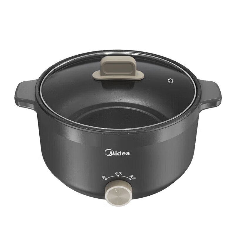 美的(Midea) MC-HGE2520电火锅一体式家用3L多功能电炒锅电煮锅电热锅高清大图