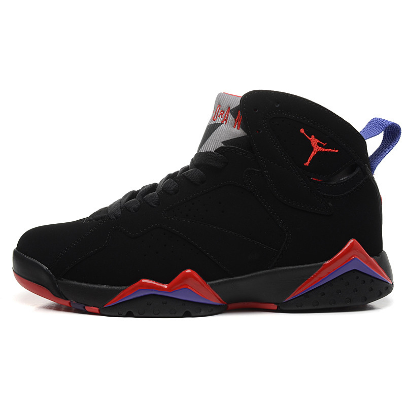 jordan7aj7黑红猛龙高帮男子运动休闲篮球跑鞋304775018视频