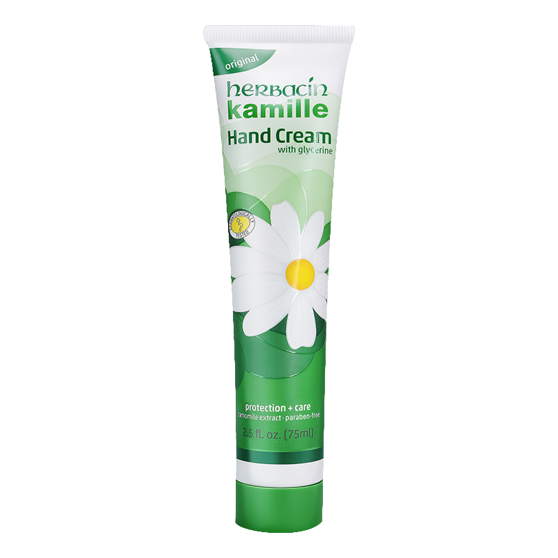 德国进口 贺本清herbacin 洋甘菊护手霜75ml
