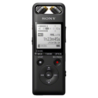 索尼(SONY)数码录音棒PCM-A10 16GB 高清专业降噪 蓝牙操控 无损音乐播放 乐器学习商务采访 黑色