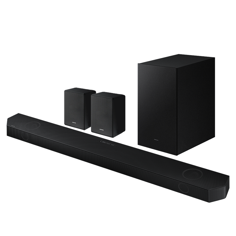 三星SAMSUNG HW-Q700B+SWA-9500S套装 物理5.1.4CH 杜比全景声回音壁家庭影院 音响 音箱
