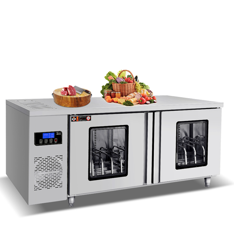 乐创 lecon不锈钢加厚多功能刀具粘板组合多功能消毒柜工作台 LC-J-1800A13D
