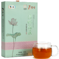 中粮中茶 黑茶湖南安化 正宗金花茯砖 清畅荷茯1kg
