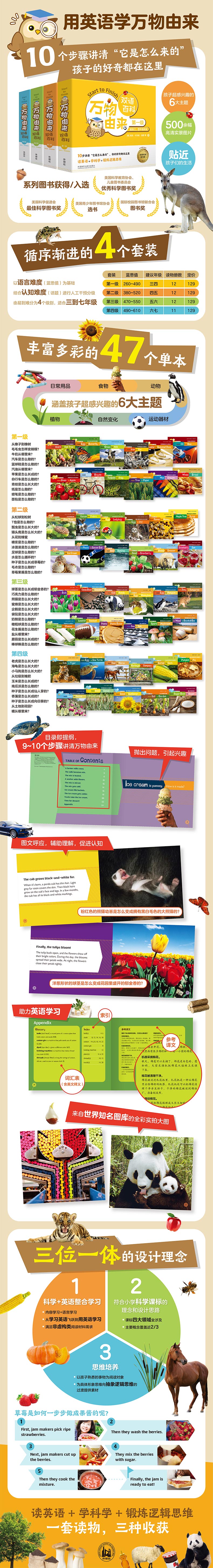 万物由来双语百科(第三级)