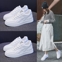 时言(SHIYAN)网红小白鞋女2022春季新款韩版百搭平底板鞋女户外轻便女士单鞋潮流时尚街拍休闲鞋女