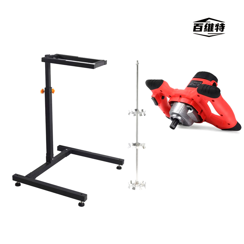 百维特 BWT-DJ2200W型电动搅拌机带支架高清大图