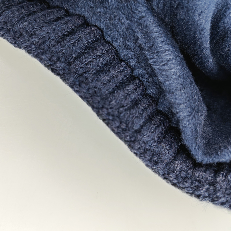 鸽护 毛线帽 GH172QDK-藏青色 顶高清大图