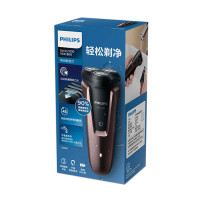 飞利浦（PHILIPS） 电动剃须刀 S1060/04 干湿两用三刀头全身水洗 充电旋转式刮胡刀