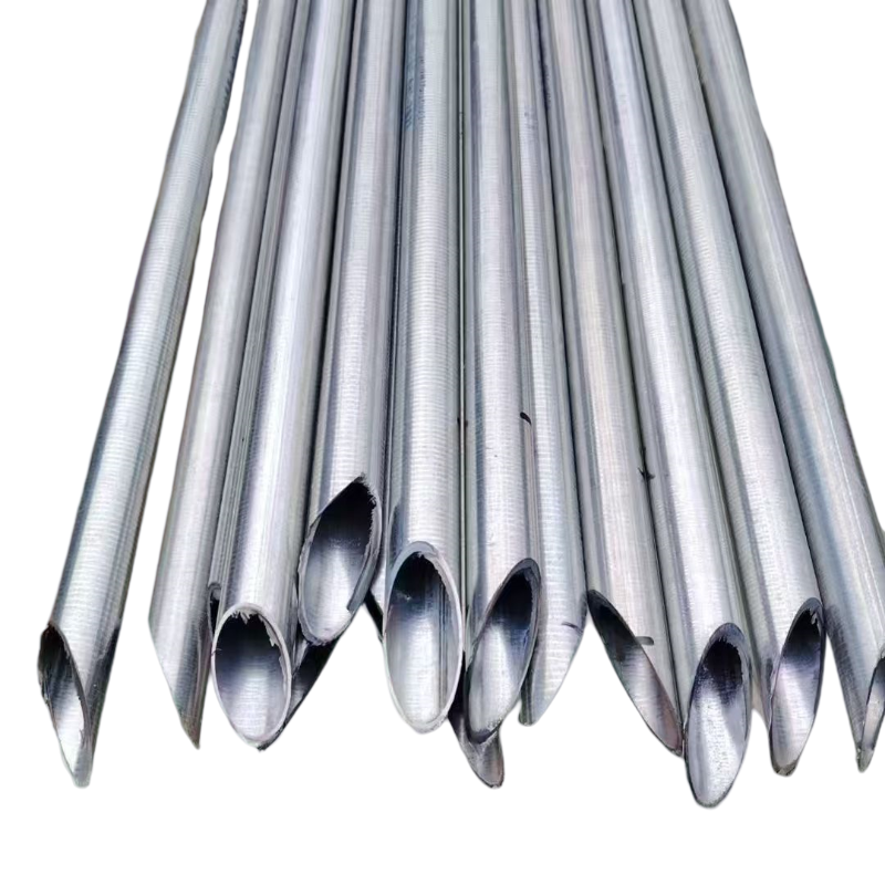 通泰福 钢管柱尖头立柱围栏立柱DN50*3.5mm*长度2米/根高清大图