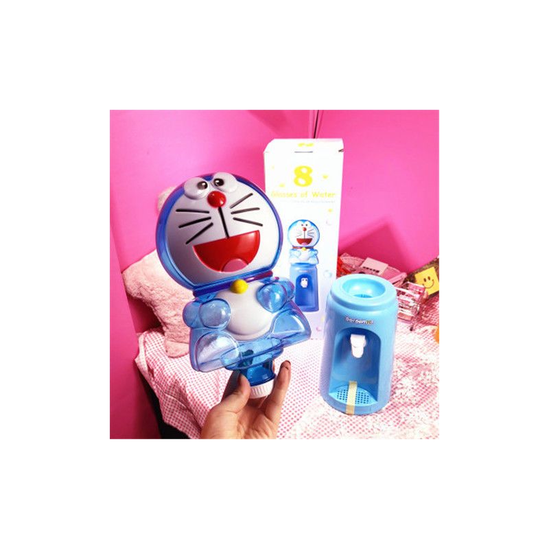 新款叮当猫8杯水迷你饮水机儿童卡通饮水机生活办公小型饮水机熊猫