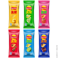 乐事(LAY'S)薯片 混合多口味40g*6袋 抽屉装 240g