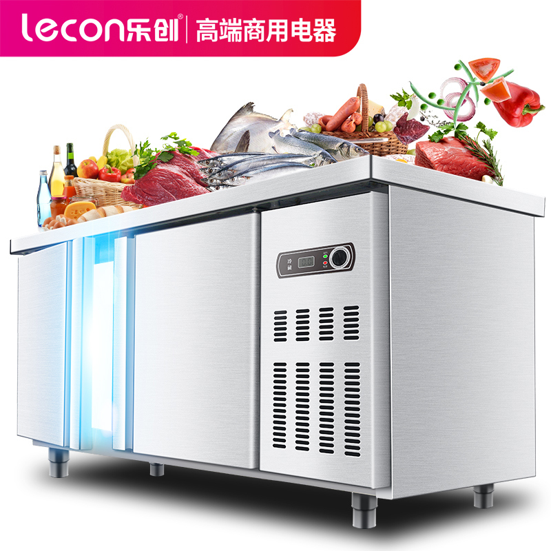 乐创 Lecon 冷柜lc Gzt01 Lecon 乐创珍轩1 2米商用冰箱冷藏柜冰柜卧式双温保鲜柜厨房冷柜冷藏工作台水吧台不锈钢操作台冰柜冷冻柜 全冷藏 价格图片品牌报价 苏宁易购乐创珍轩生活电器专卖店