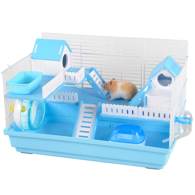 仓鼠笼子送礼包47基础笼亚克力金丝熊别墅小仓鼠大双层齐全窝高清大图